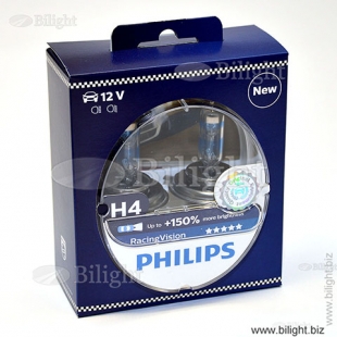 12342RVS2 - H4 12V- 60/55W (P43t) Racing Vision +150 (2.) - PHILIPS -    - PHILIPS