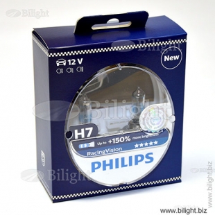 12972RVS2 - H7 12V- 55W (PX26d) (+150% )  RacingVision (2 .) - PHILIPS -    - PHILIPS