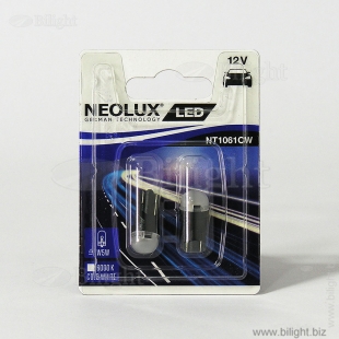 NT1061CW-02B - W5W 12V-LED (W2,1x9,5d) 6000K 0,5W (.2.) - Neolux
